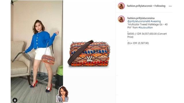 7 Koleksi Sling Bag Mewah Prilly Latuconsina, Ditaksir Capai Ratusan Juta