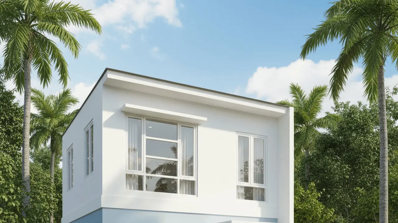 Desain Rumah Sederhana Ukuran 6x10 Meter Tampak Depan