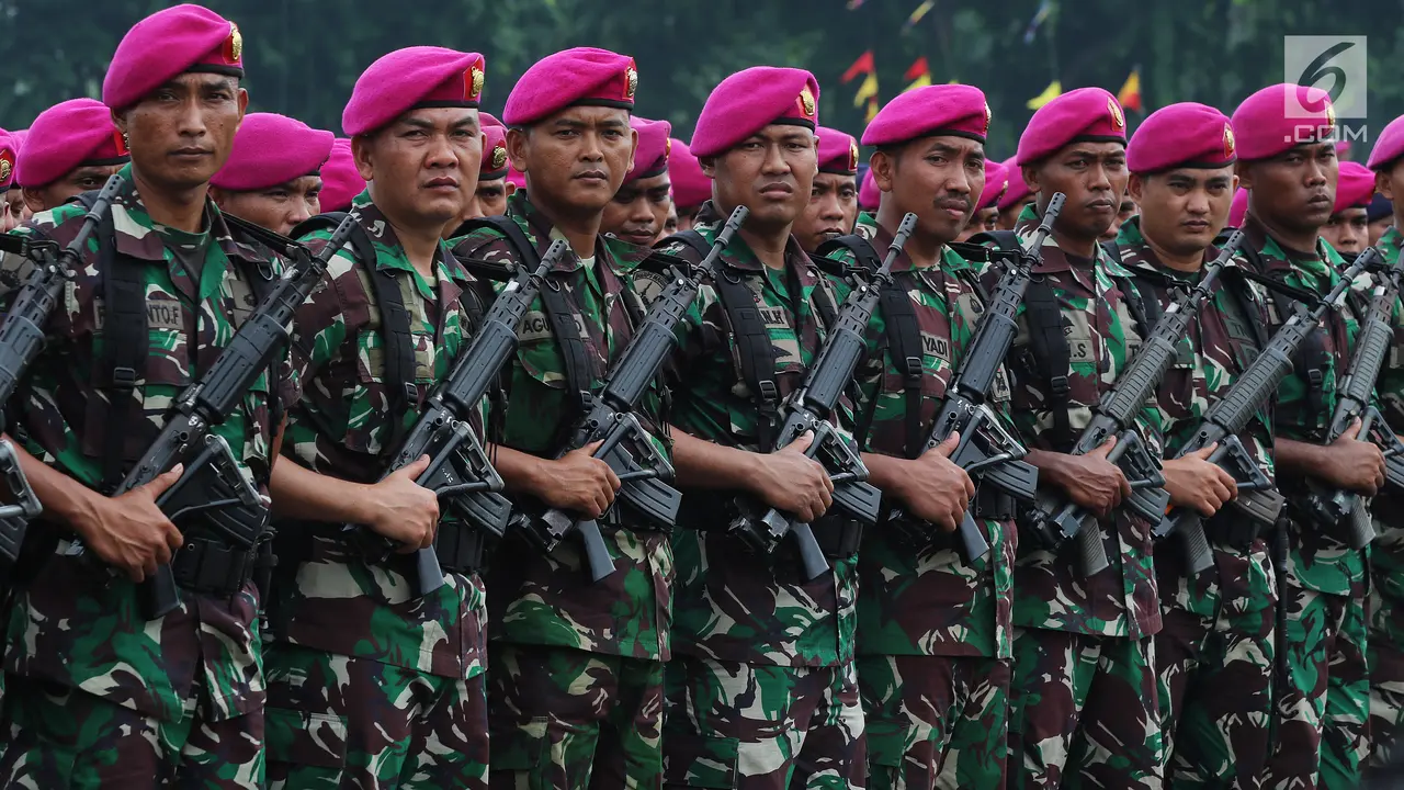 50 Ribu Pasukan Gabungan Ikuti Apel Kesiapan Natal dan Tahun Baru