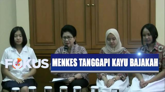 Menkes mengapresiasi temuan tiga pelajar asal Palangkaraya, Kalimantan Tengah, tentang manfaat akar kayu bajakah sebagai obat kanker payudara.