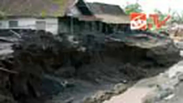 Banjir Lahar Dingin, Desa Sirahan Terbelah Dua