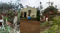 20 Rumah Warga di Menggala Lampung Rusak Diterjang Angin Puting Beliung