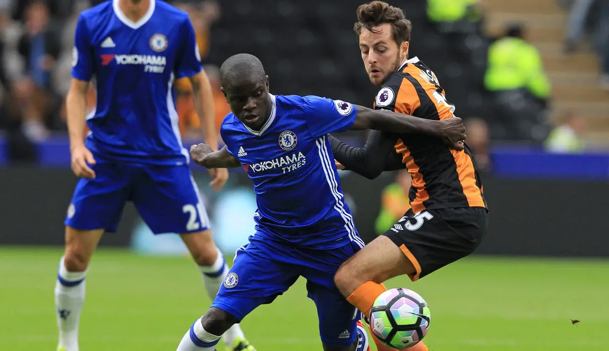 Ketatnya persaingan di lini tengah Tottenham Hotspur membuat Ryan Mason akhirnya lebih memilih bergabung dengan Hull City pada awal musim 2016/2017. (AFP/Lindsey Parnaby)
