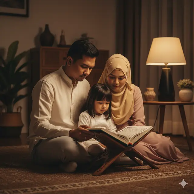 Prompt AI Foto Keluarga Muslim