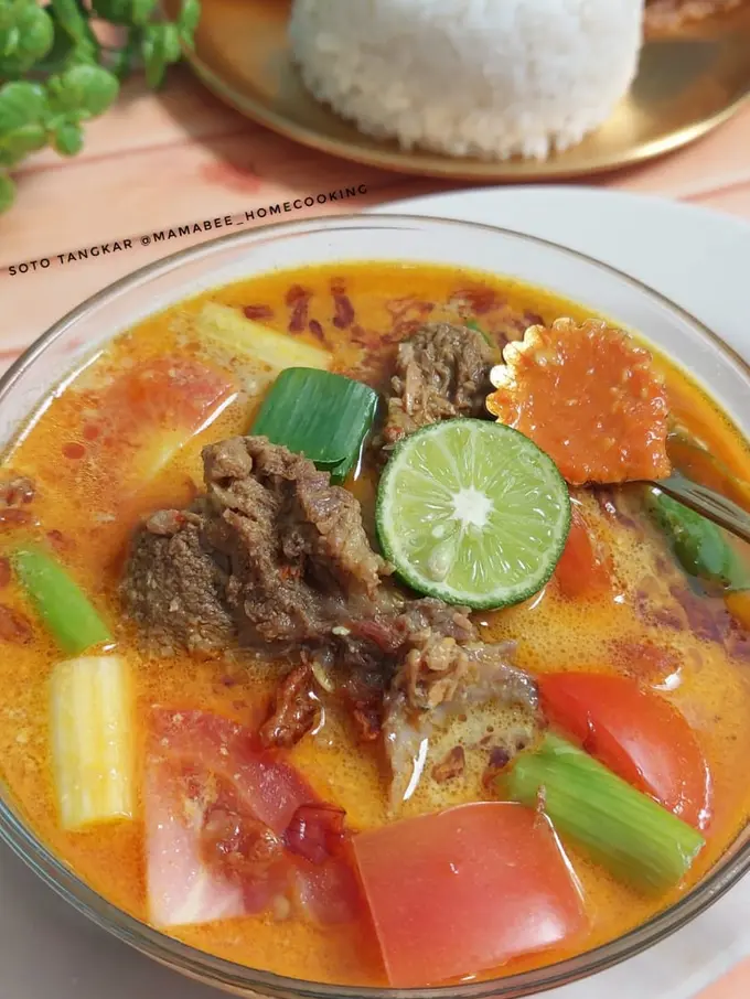 Resep Soto Tangkar Betawi, Citarasa Gurih Berempah Jadi Favorit Keluarga
