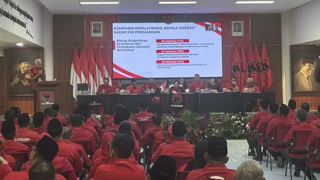 Megawati Hadiri Penutupan Pembekalan Kepala Daerah PDIP
