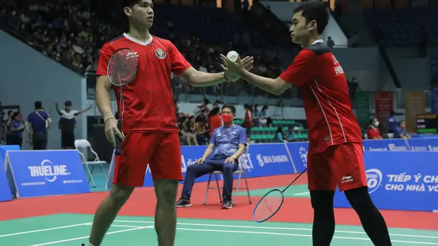 Leo Rolly Carnando/Daniel Marthin - SEA Games 2021 - Bulu Tangkis - 21 Mei 2022