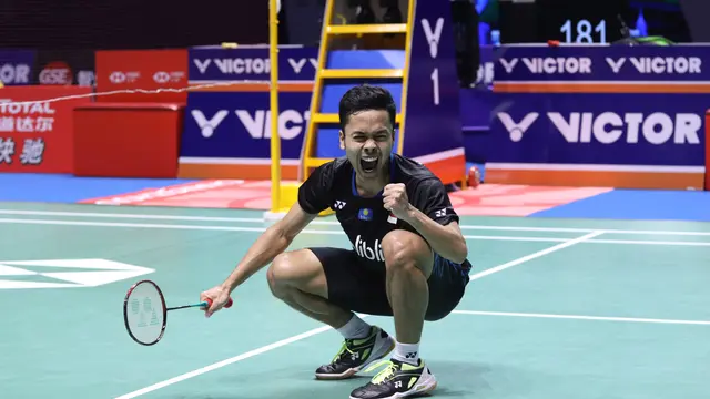 Anthony Sinisuka Ginting - China Open 2018.