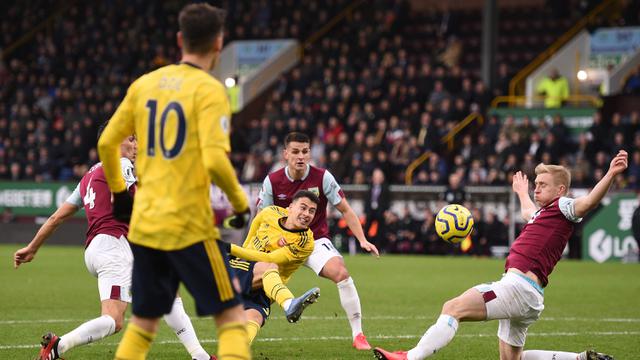 Skor Kacamata Akhiri Duel Arsenal Vs Burnley