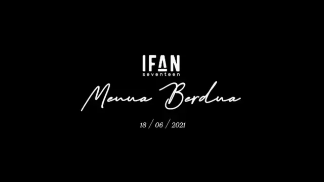 Pada Jumat (18/6/2021), lagu Menua Berdua dari Ifan Seventeen secara resmi dirilis di berbagai platform musik digital.