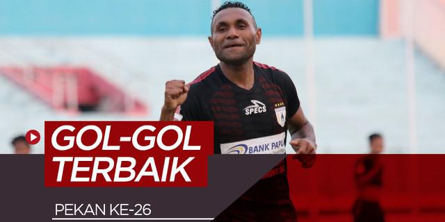 VIDEO: 5 Gol Terbaik Pekan Ke-26 Liga 1 2019