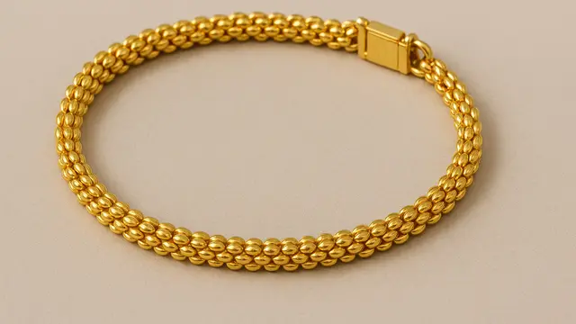 7 Model Gelang Tennis Emas 24 Karat 5 Gram Tanpa Batu Permata, Tampilan Ringan dan Tetap Stylish