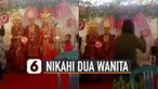 Acara pernikahan itu mendapat sanksi dari tim satgas Covid-19 kecamatan setempat.