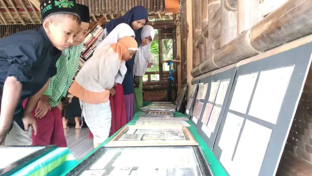 Akhirussanah Ponpes El Falah Pandanarum, Cipari, Cilacap, Jawa Tengah. (Foto: Liputan6.com/Ahmad Baroza)