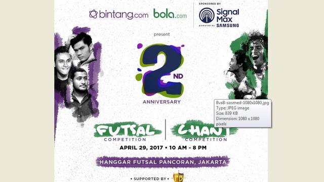 Ulang Tahun Kedua Bola.com dan Bintang.com