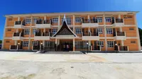 Rumah Susun  DMahasiswa Akademi Komunitas Negeri di Kabupaten Pesisir Selatan, Sumatera Barat (dok: PUPR)