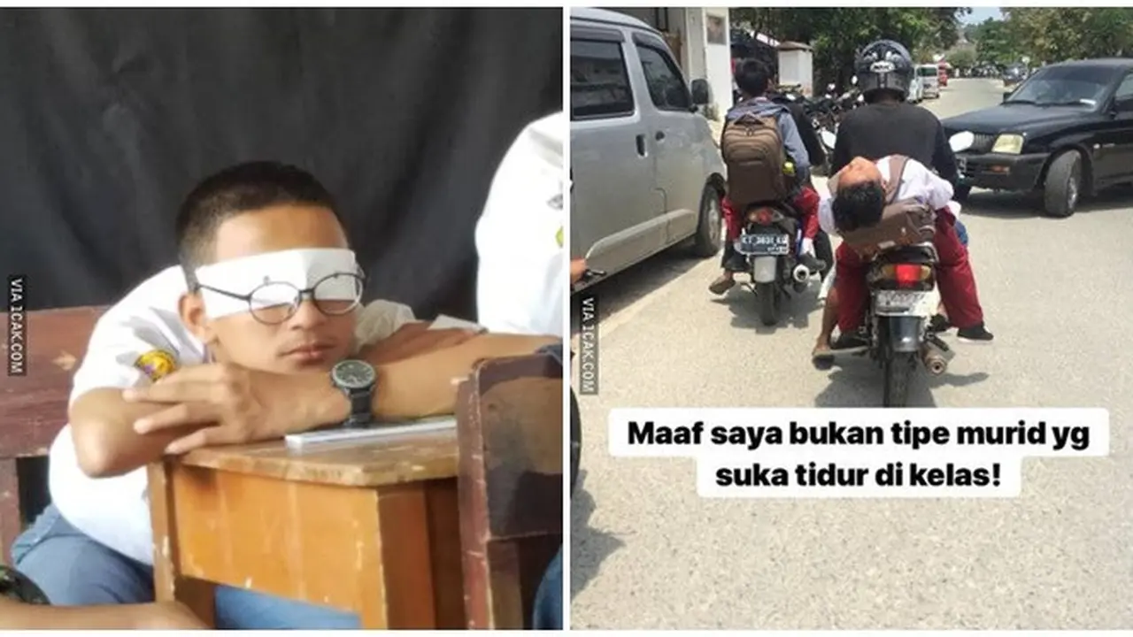 Potret Kocak Akibat Terlalu Ngantuk Ini Bikin Ketawa Ngakak