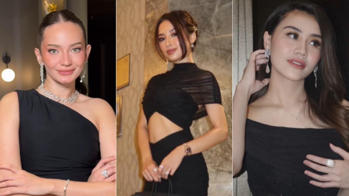 Dihadiri Artis Ibu Kota, Tampilan Tamu Resepsi Syifa Hadju dan EL Rumi Dibalut Gaun Hitam dari Aaliyag Massaid - Enzy Storia