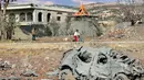 Israel terus mengintensifkan serangan udaranya ke wilayah Lebanon yang diduga menjadi tempat Hizbullah yang didukung Iran. (Nidal SOLH/AFP)