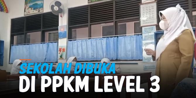 VIDEO: Lihat, Suasana Sekolah Tatap Muka di PPKM Level 3