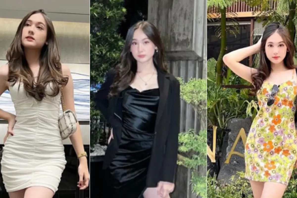 Gaya Laura Moane Kenakan Mini Dress