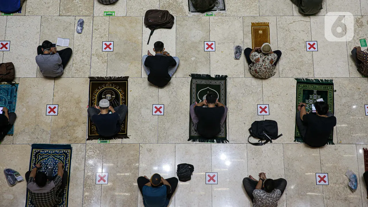 FOTO: Sholat Jumat Terakhir Ramadhan 1442 H