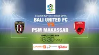 Bali United vs PSM Makssar