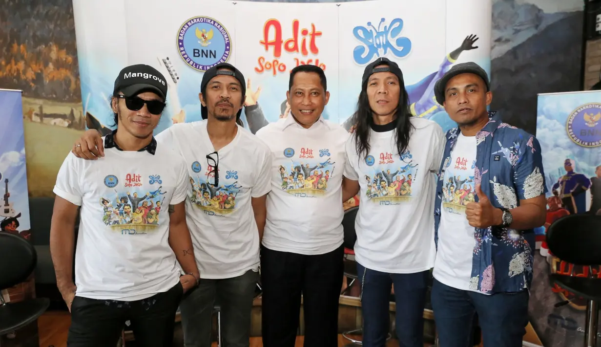 Kaka dan kawan-kawan mengaku kesulitan dalam saat melakukan sulih suara untuk animasi tersebut. Apalagi, ini pengalaman pertama bagi para personel Slank tersebut. (Adrian Putra/Bintang.com)