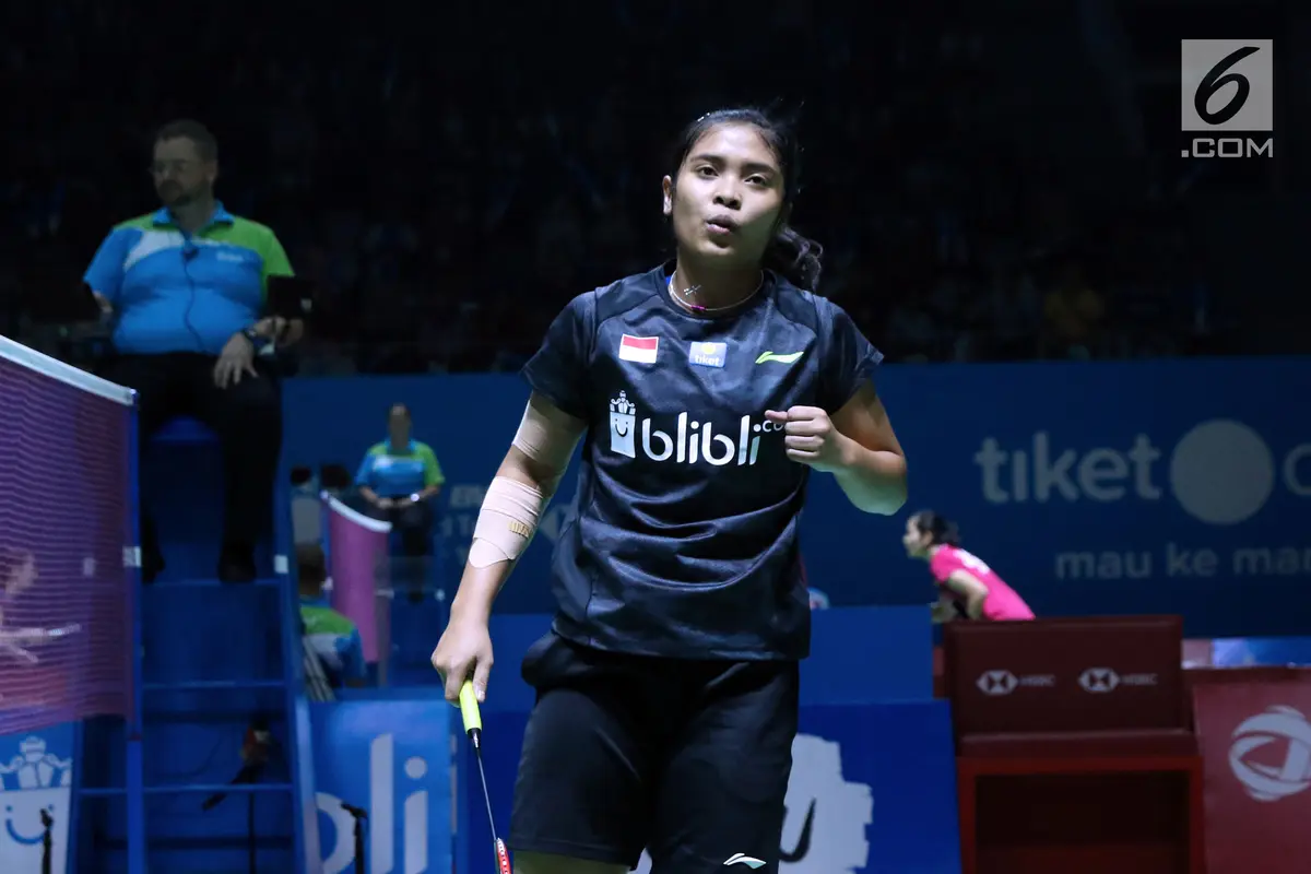 Indonesia Open 2018-Gregoria Mariska Tunjung