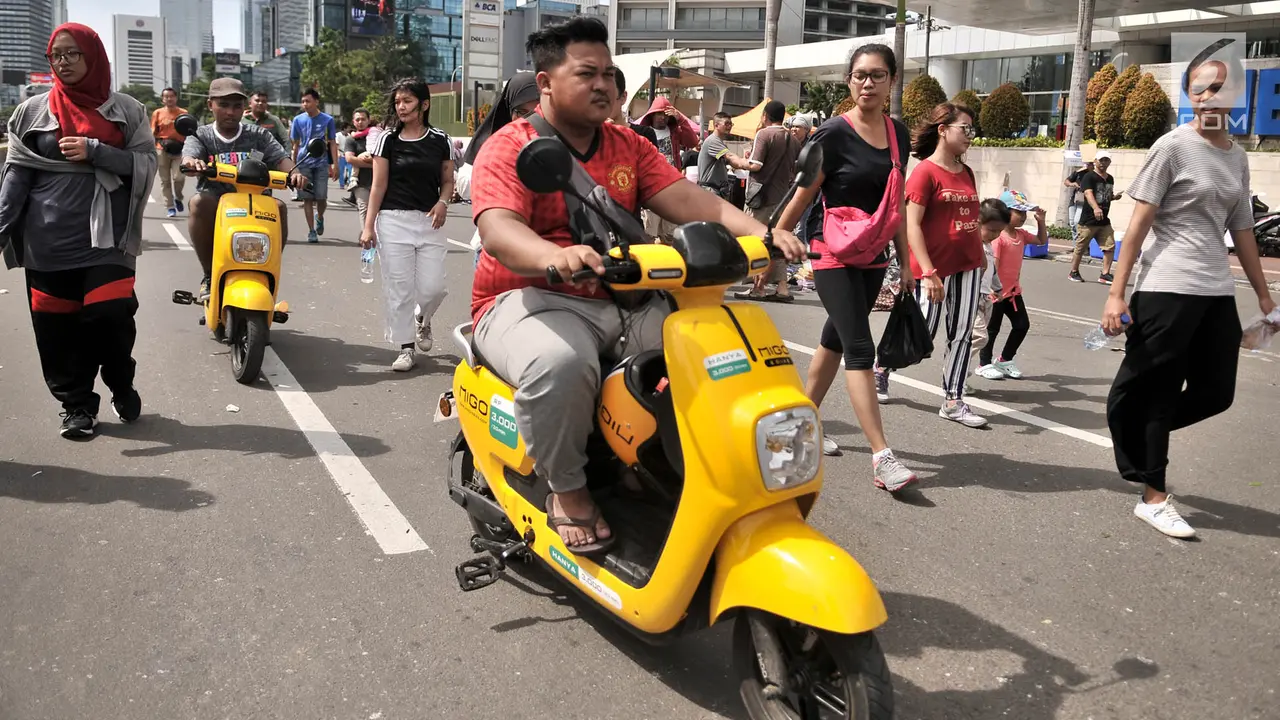 Berkeliling di CFD dengan Sepeda Listrik Migo e-Bike