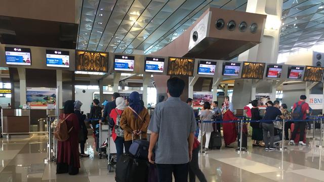 Bandara Soekarno Hatta Mulai Dipadati Pemudik