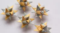 Cara membuat bintang dari kertas origami (Sumber Pixabay)