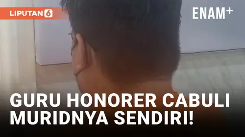 VIDEO: Bejat! Guru Honorer Nekat Cabuli Muridnya Sendiri