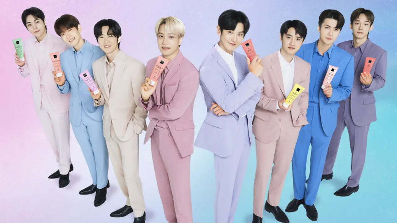 Scarlett Gandeng EXO Sebagai Glow Ambassador