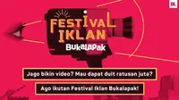 Bukalapak meluncurkan kompetisi iklan kreatif bagi semua masyarakat Indonesia. Ayo! Saatnya kreativitasmu yang ambil alih!