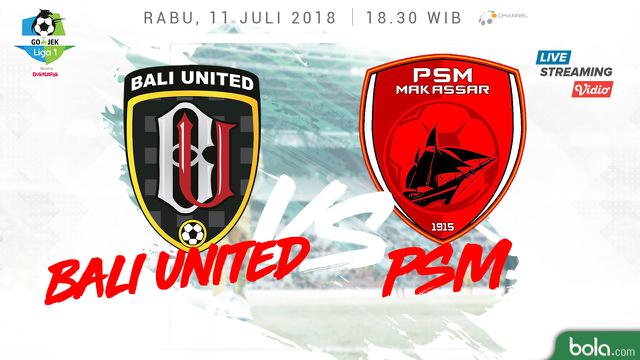 Bali United Vs PSM Makassar