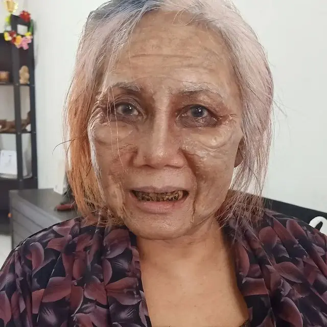 Dewi Sri perankan Mbah Dok (Instagram/@irene_unarso)