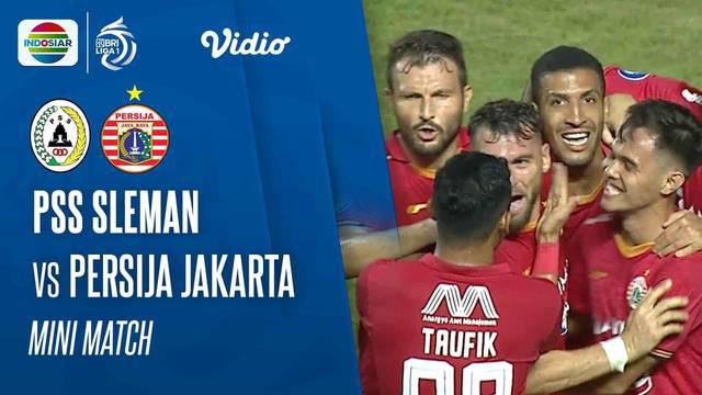 Berita video deretan peluang yang terjadi dalam pertandingan PSS Sleman melawan Persija Jakarta di BRI Liga 1.