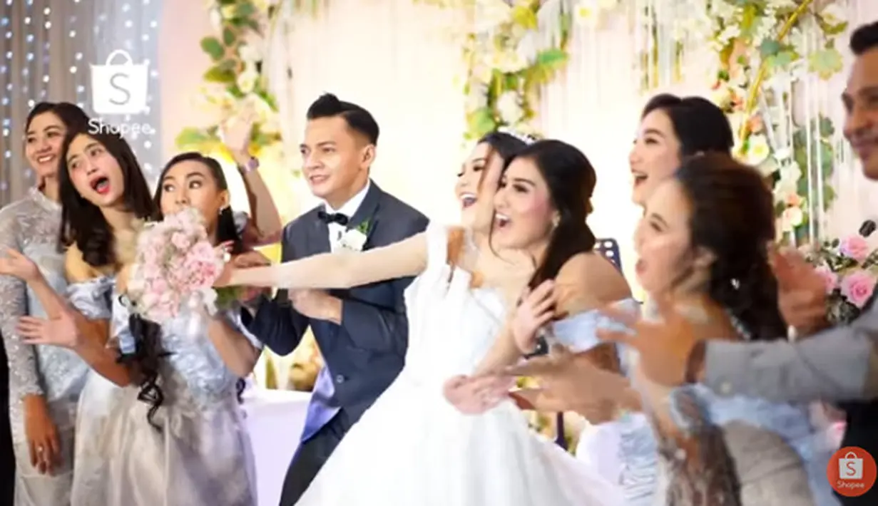 Nella Kharisma dan Dory Harsa (Youtube/SHOPEE Indonesia)