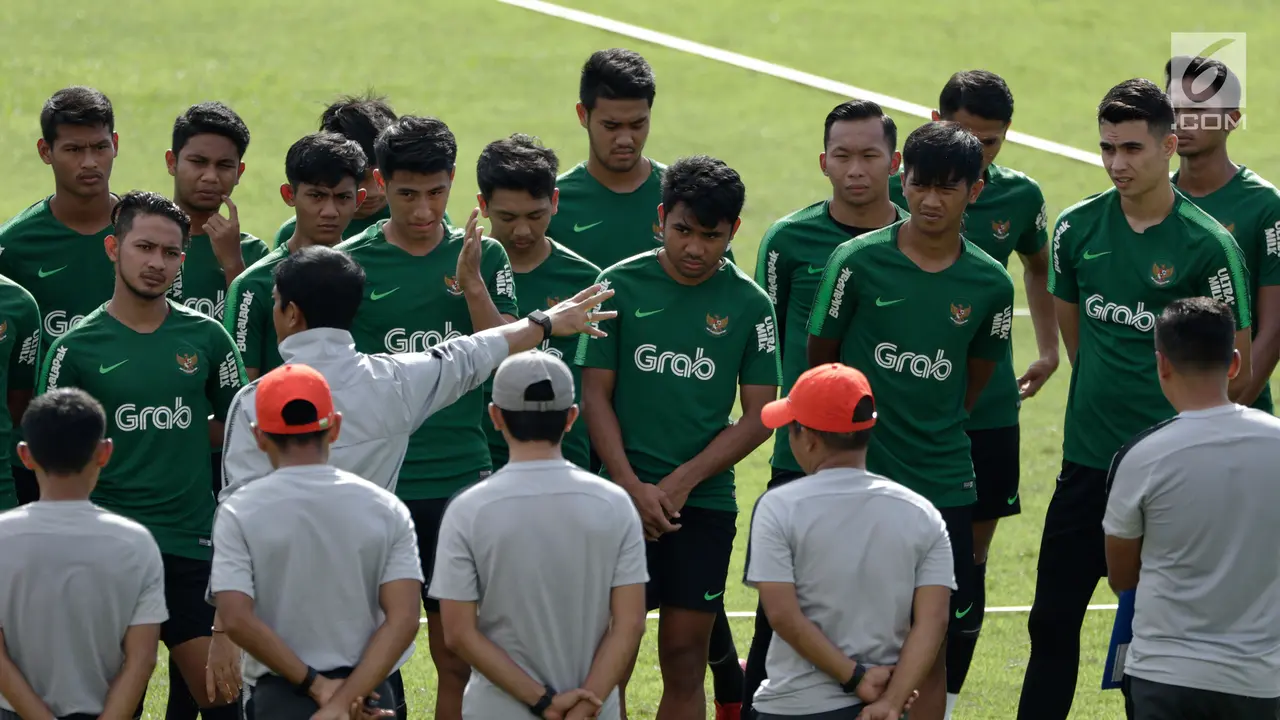 Latihan Timnas U-22, Indra Sjafri Matangkan Ball Possession