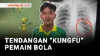 Seperti adegan di film kungfu, pemain sepak bola klub Putra Jaya Pasuruan menendang pemain Perseta 1970 Tulungagung. Korban mengalami retak di bagian tulang rusuk, sedangkan pemain yang menendang dipecat dari klub dan dilarang bermain sepak bola seum...