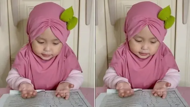 6 Foto Shabira Alula saat Pakai Hijab, Makin Lucu dan Menggemaskan