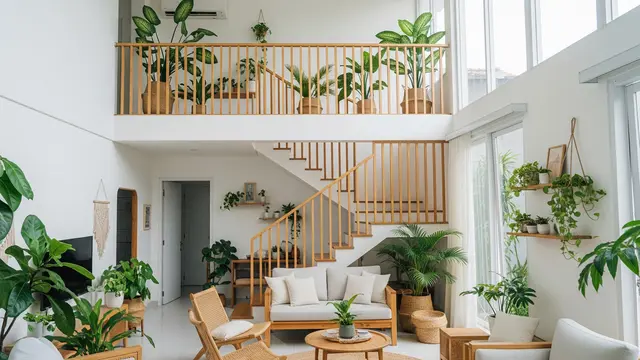 Mezzanine Konsep Tropical