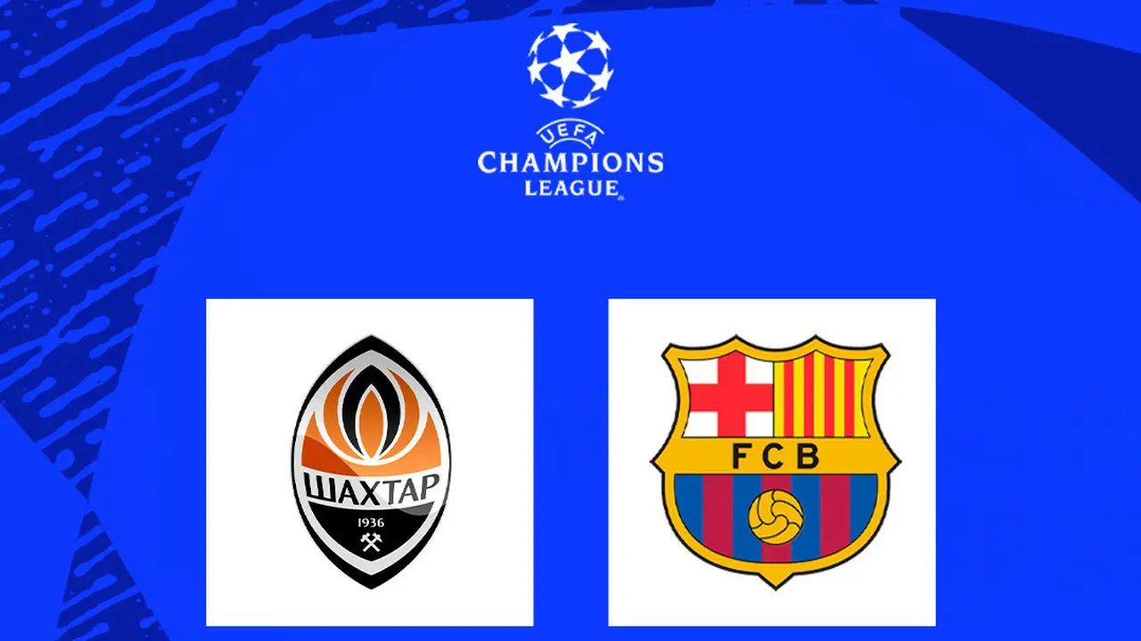 Liga Champions - Shakhtar Donetsk Vs Barcelona