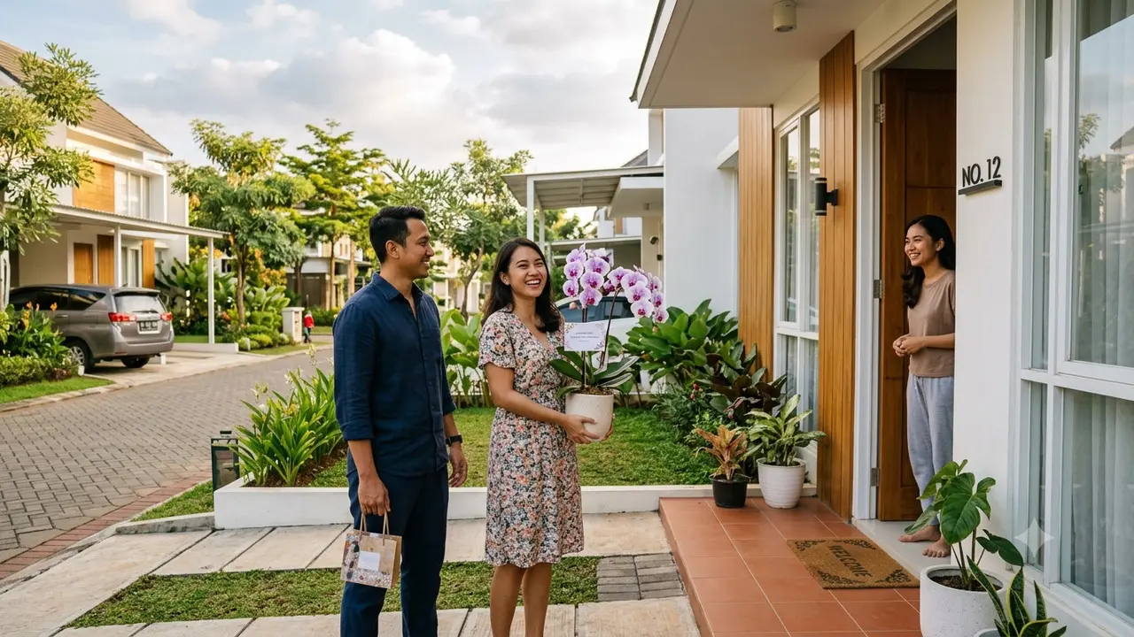 Tanaman Bunga untuk Kado Pindahan Rumah