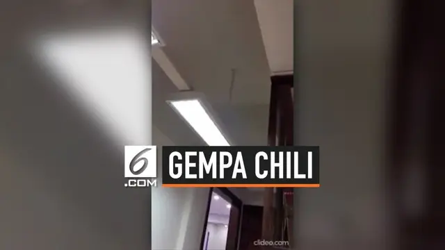 VIDEO: Chili Digoyang Gempa Magnitudo 6,8