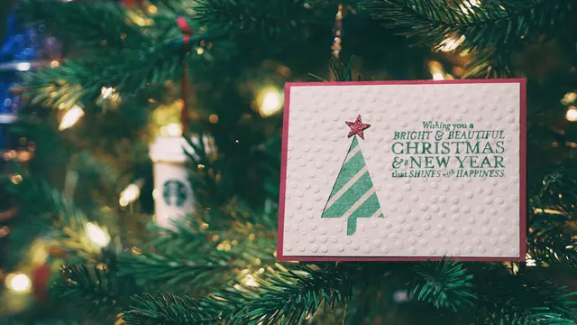 Ilustrasi Natal dan Tahun Baru