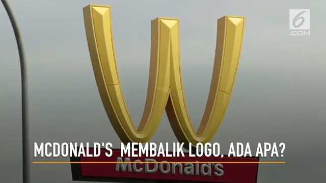 McDonald’s membalik logonya untuk memperingati hari perempuan internasional
