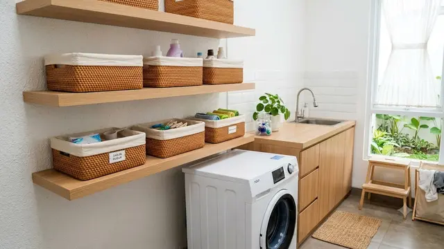 Area Laundry Minimalis