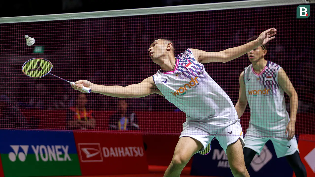 Foto: Sempat Kesulitan, Fajar/Rian Akhirnya Berhasil Jinakkan Wakil Denmark di Indonesia Masters 2025